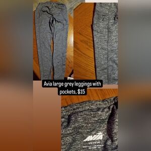 Grey avia leggings